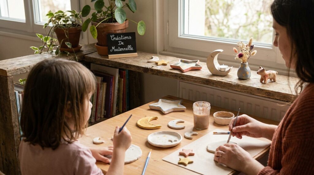 Clay Shelf Decor