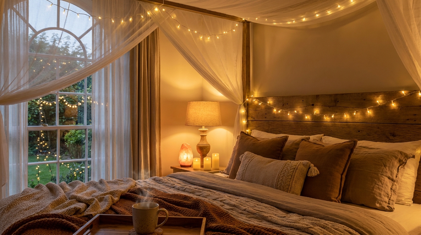 Cozy Bedroom Lighting Ideas