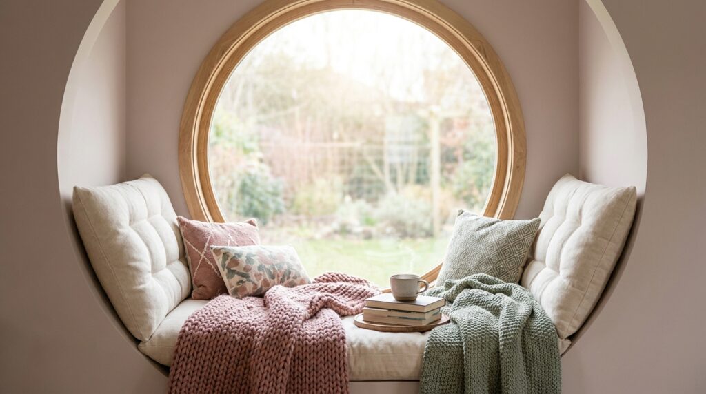 Circle Window Seat