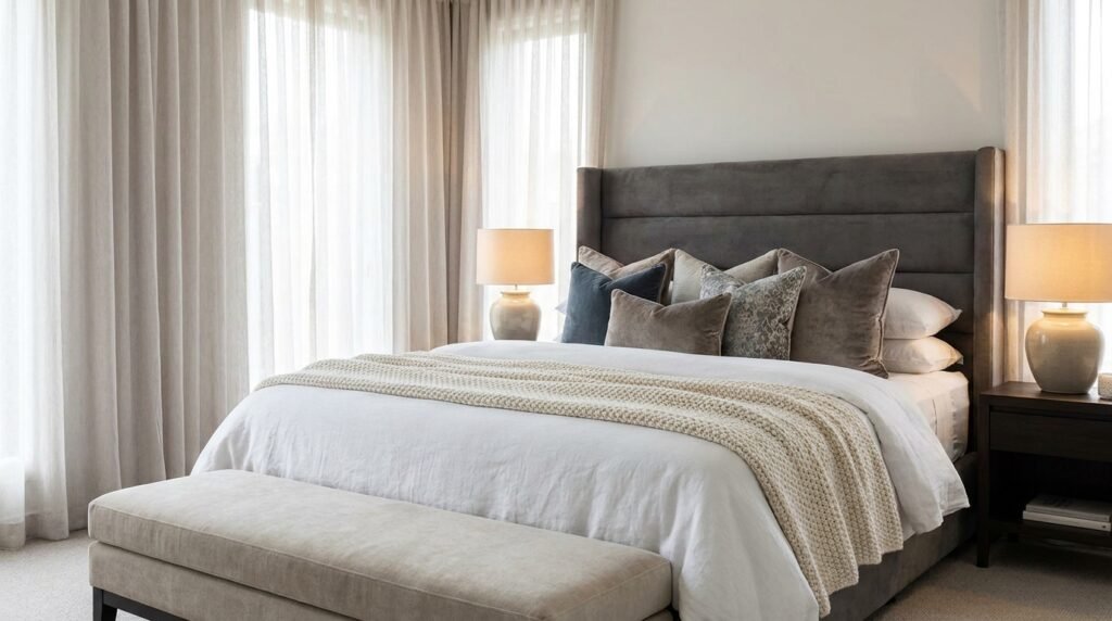 Luxury Bedroom Styling