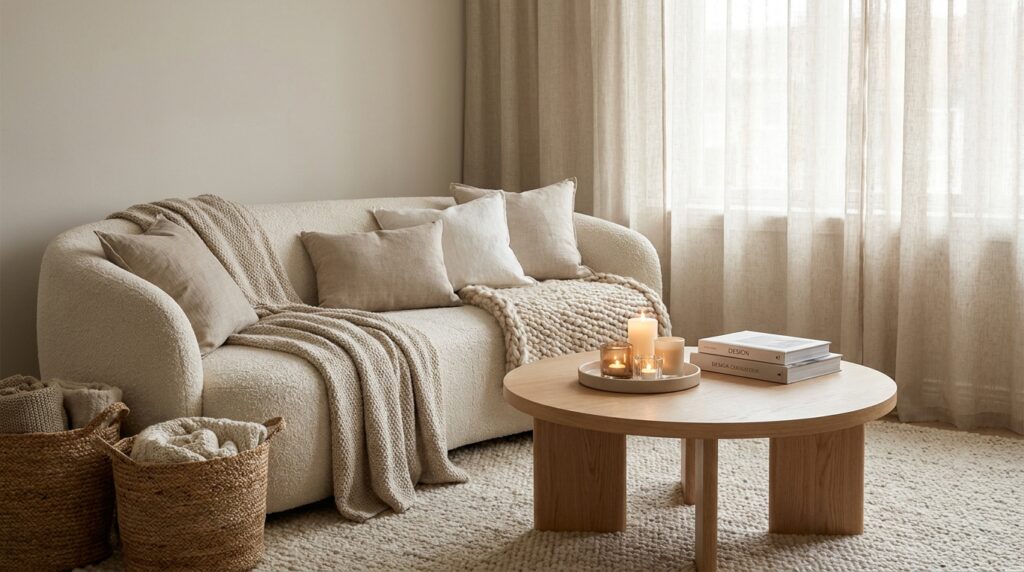 Neutral Cozy Corner