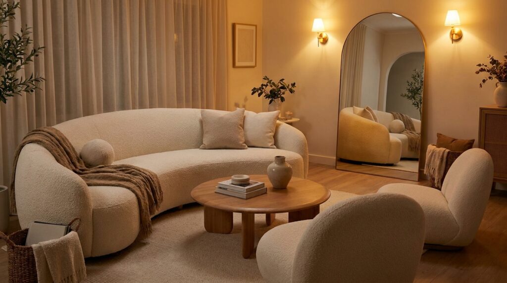 Curved Sofa