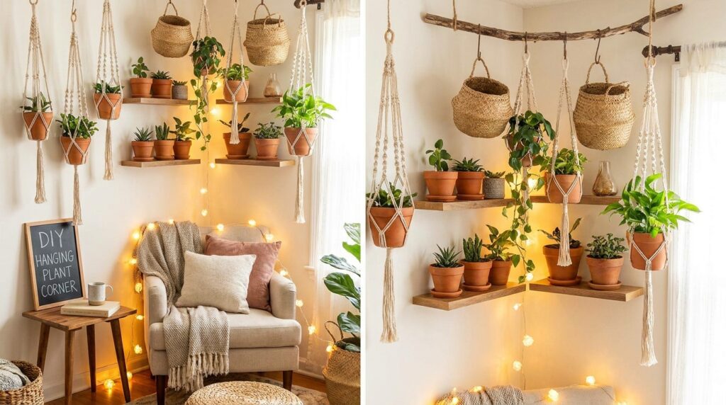 Hanging Plant Corner