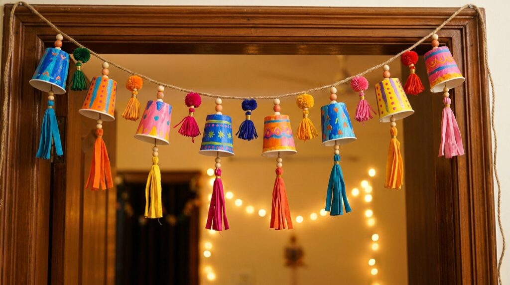 Paper Cup Hanging