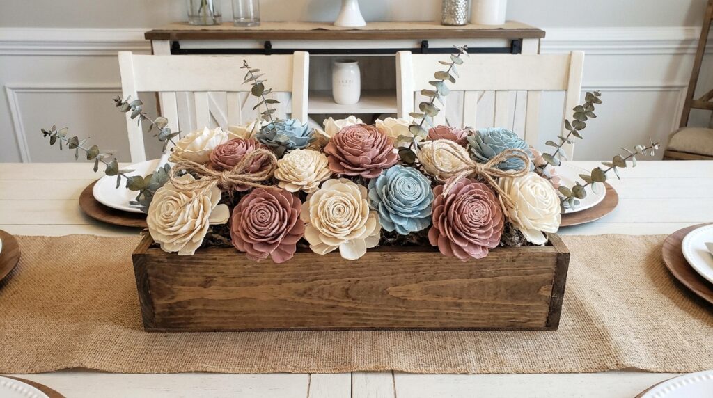 Wooden Flower Craft