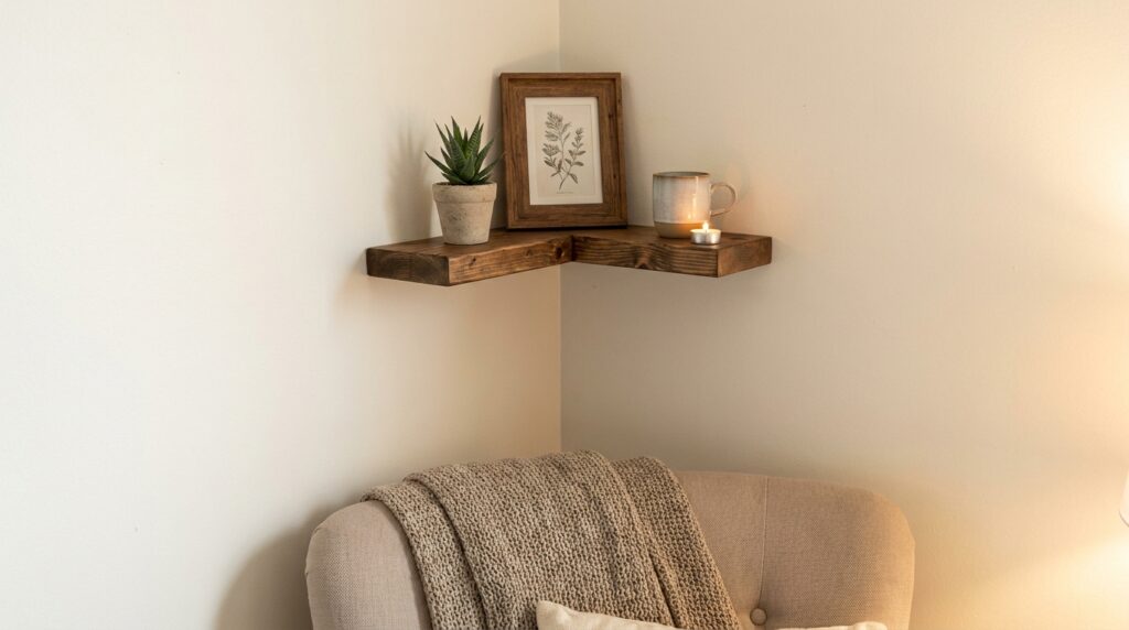 Rustic Wood Shelf