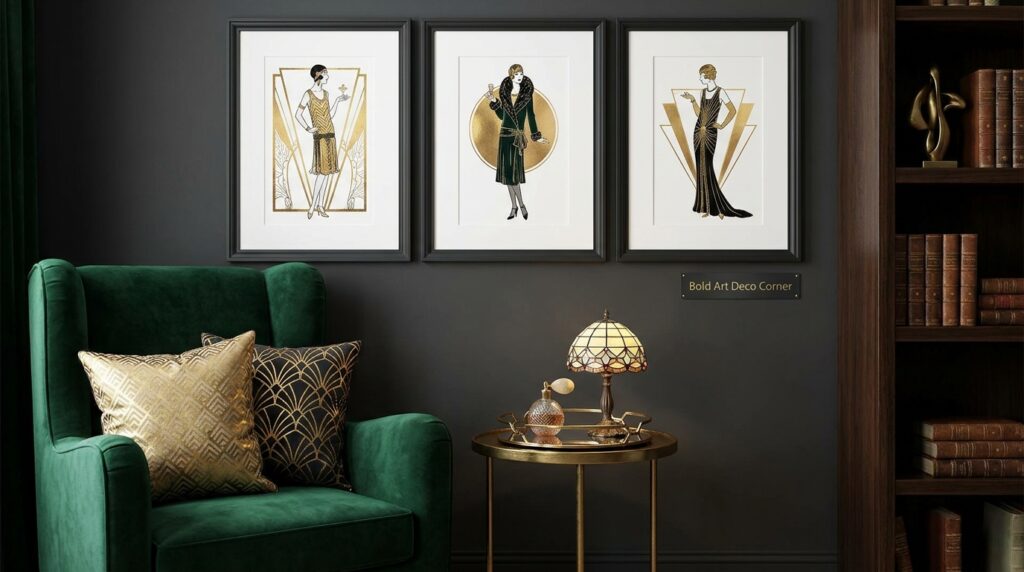Anchor Text: Bold Art Deco Corner