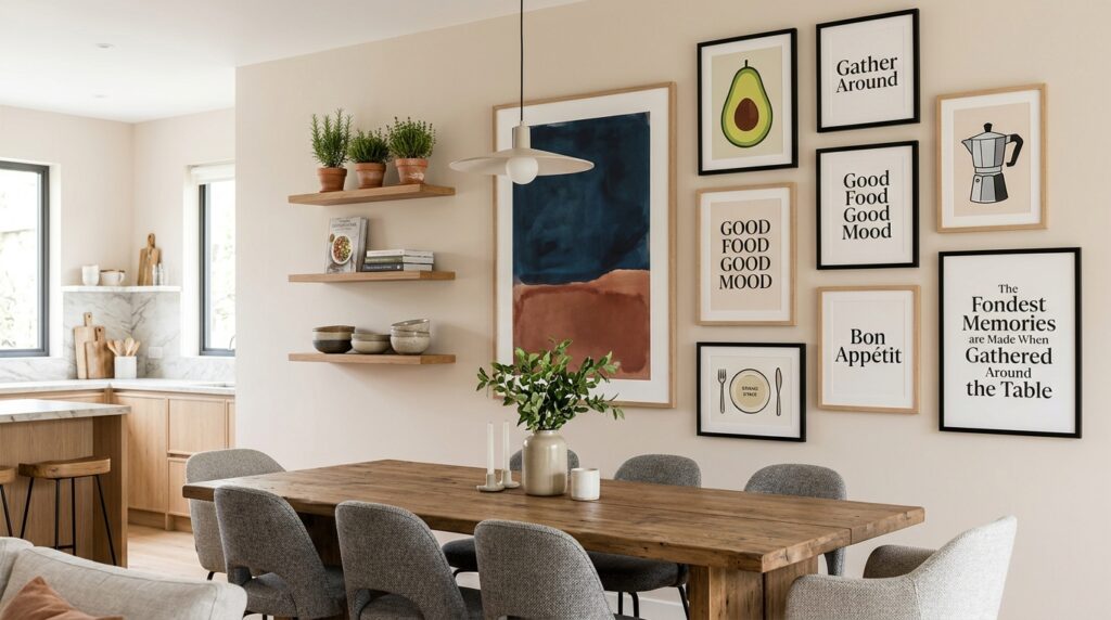 Dining Wall Styling