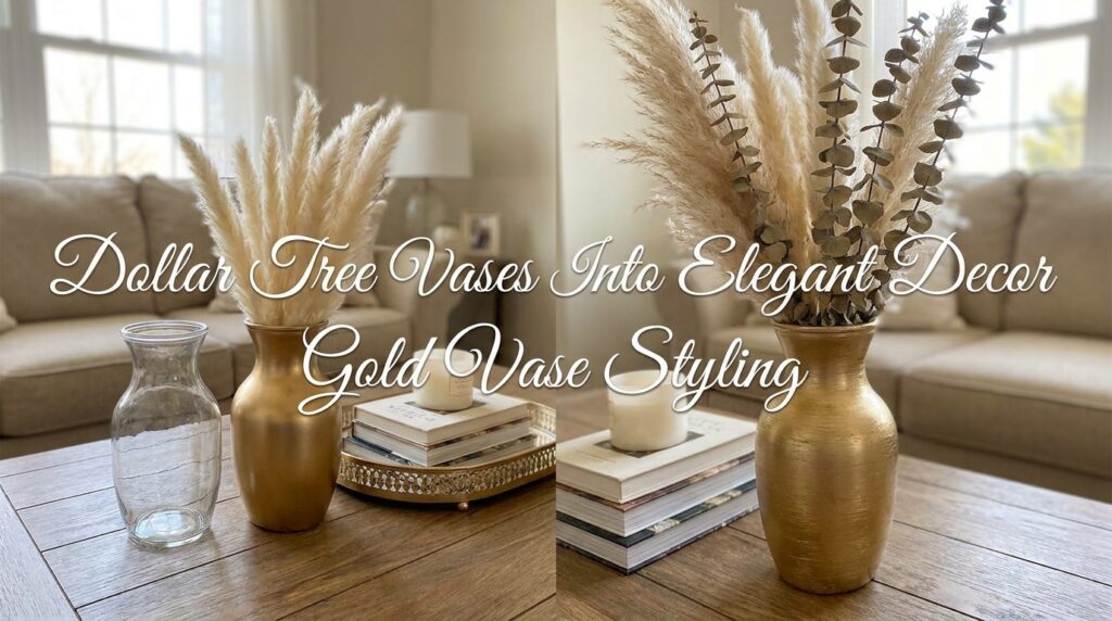 Gold Vase Styling