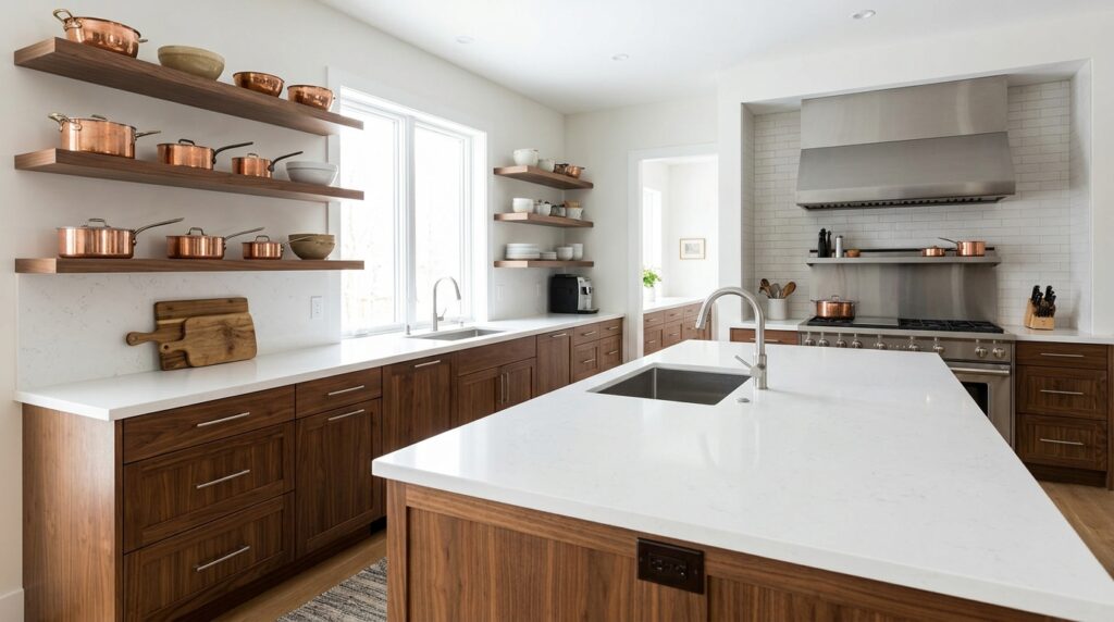 Chef-inspired modern kitchen