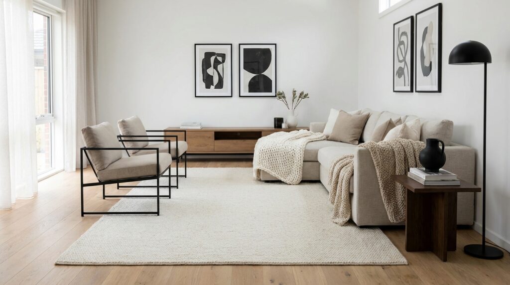 Modern Contrast Decor