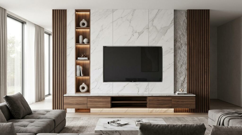 Luxury TV Wall