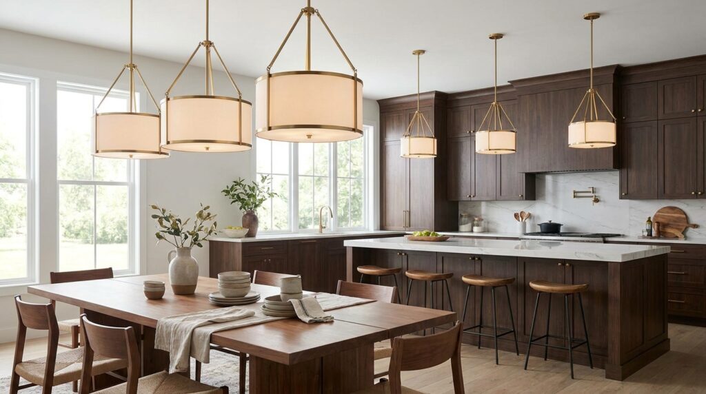 Coordinated Dining Pendants