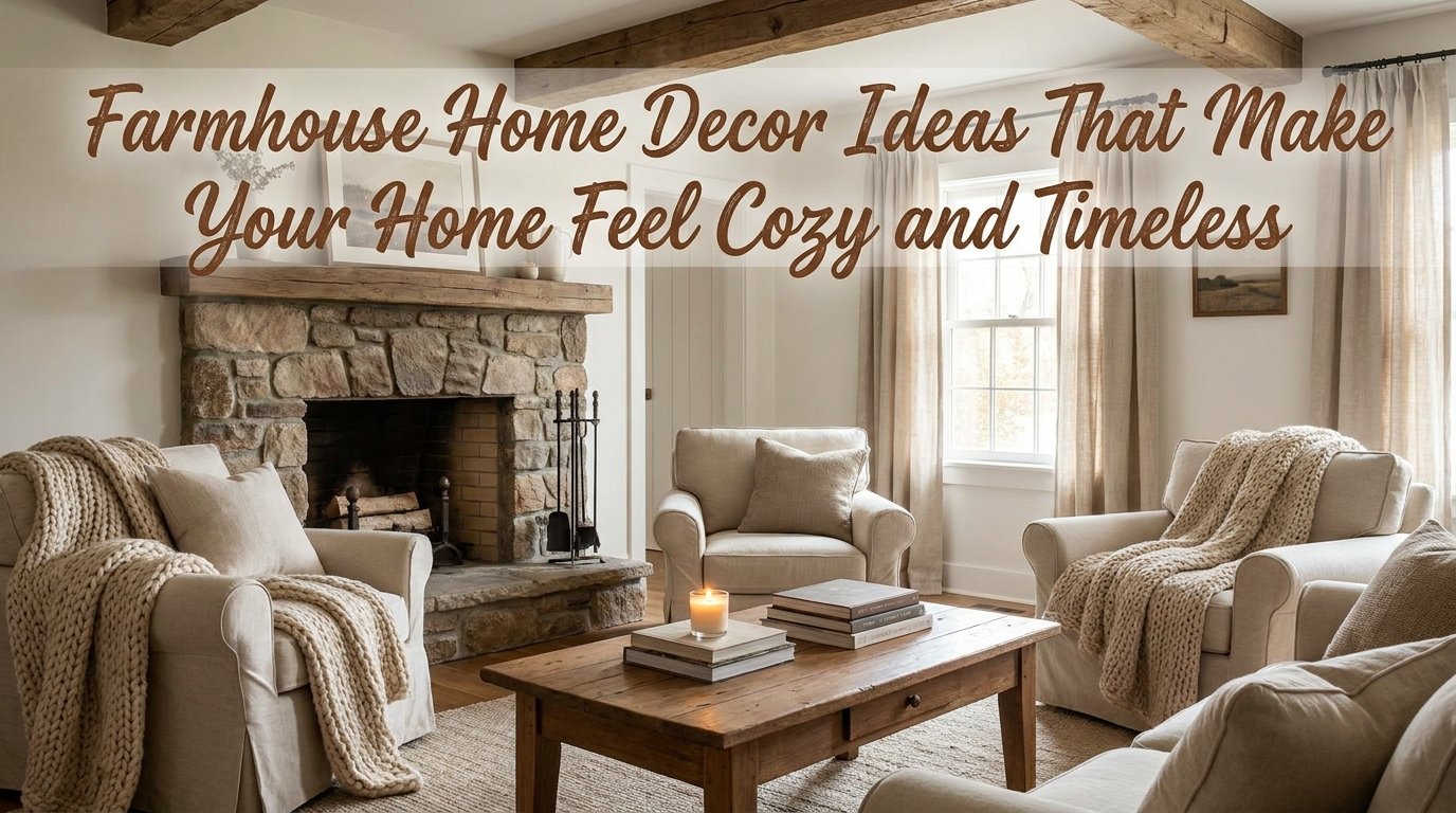 Farmhouse Home Decor Ideas