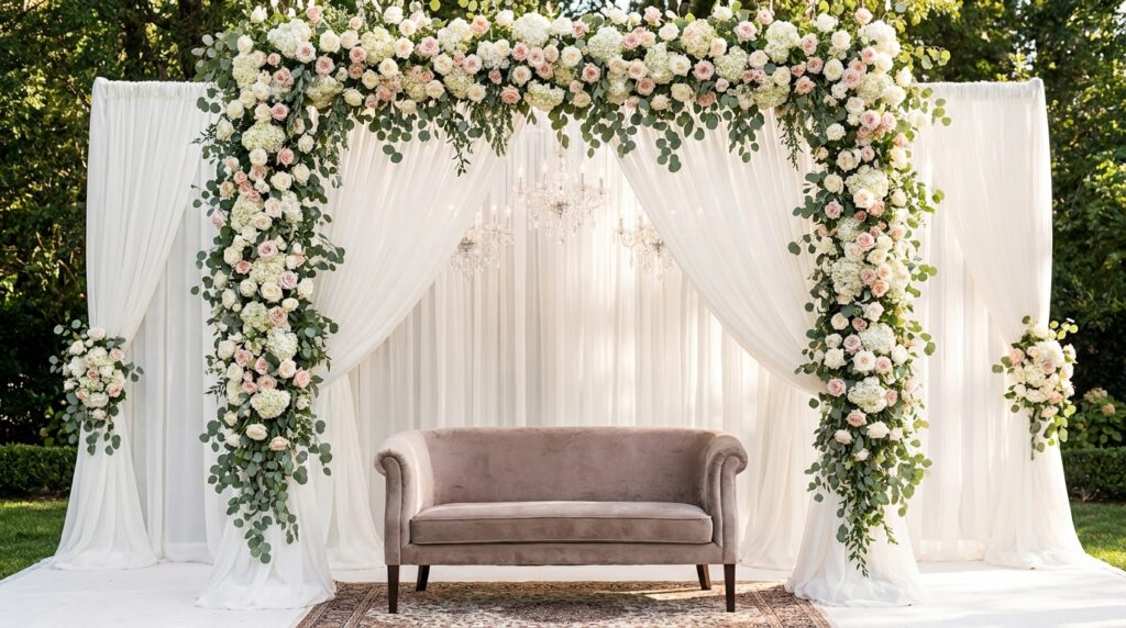 Luxury Floral Backdrop