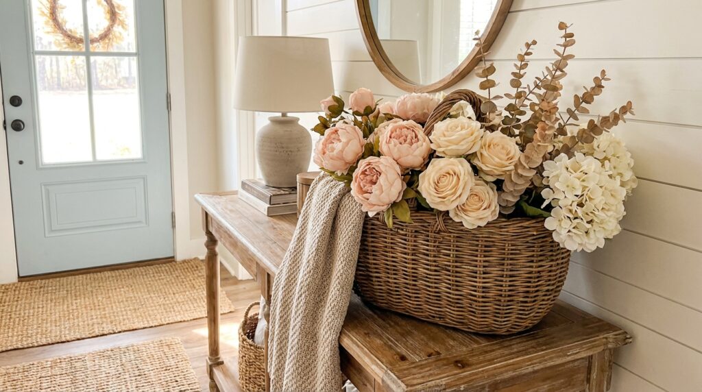 Flower Basket Decor