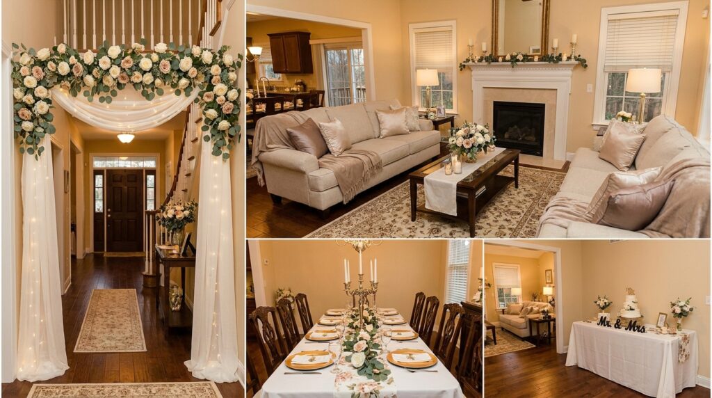 Complete Home Wedding Setup