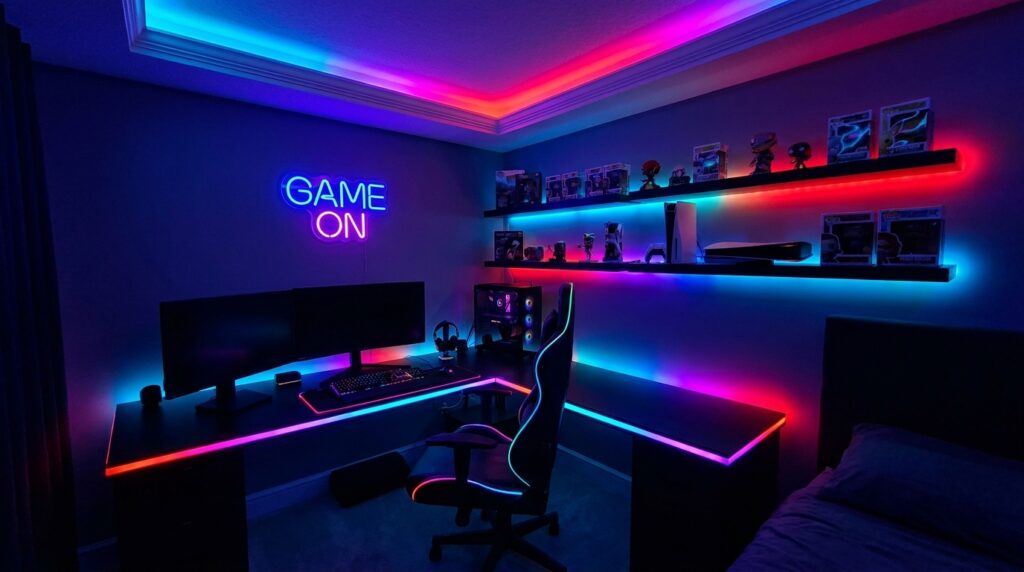 Gaming LED Setup