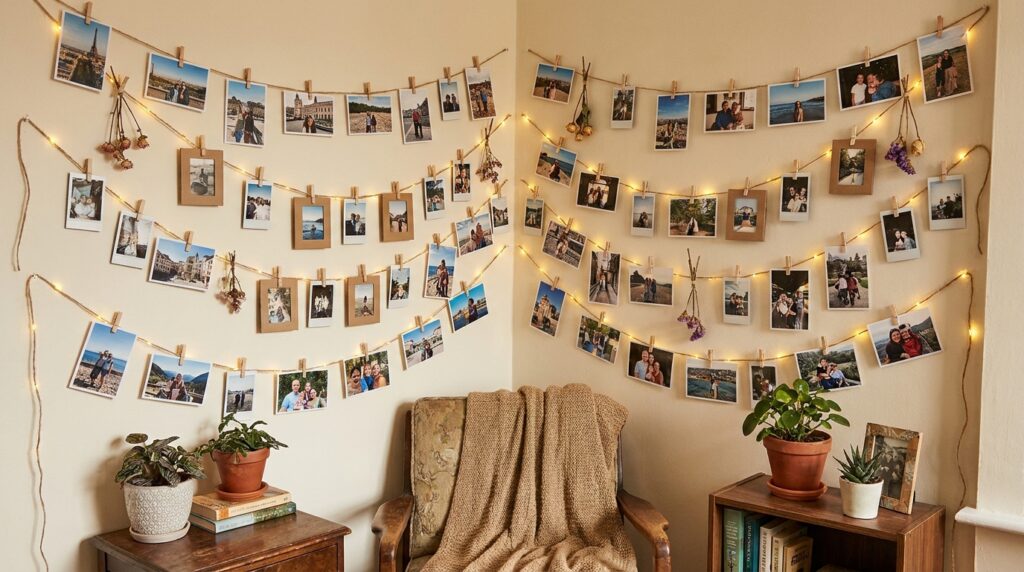 Cozy Photo Display