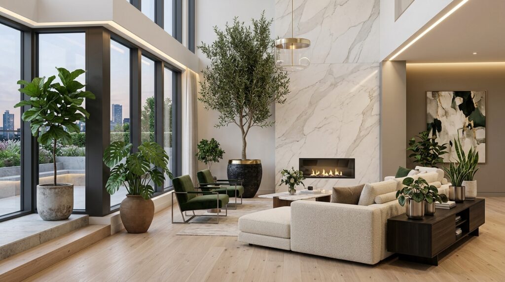 Luxury Greenery Touch