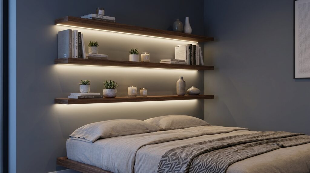 Floating Shelf Lights