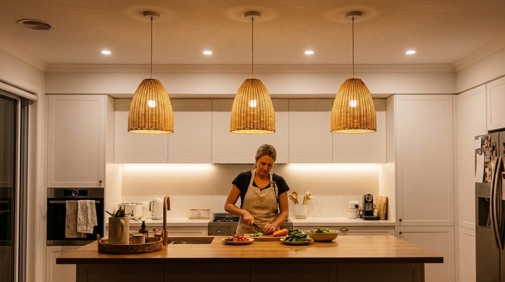 Functional Island Lighting