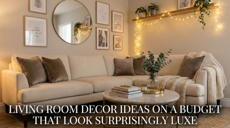 17 Living Room Decor Ideas on a Budget That Look Surprisingly Luxe