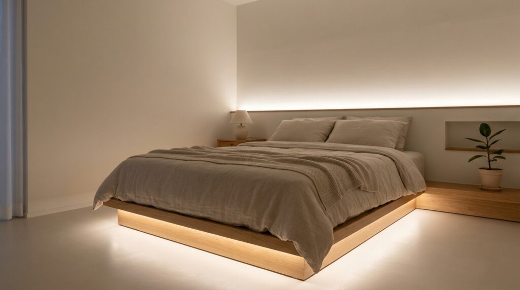 Minimal Glow Room