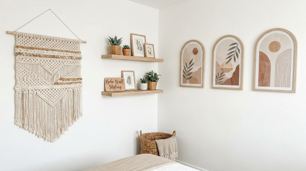 Boho Wall Styling