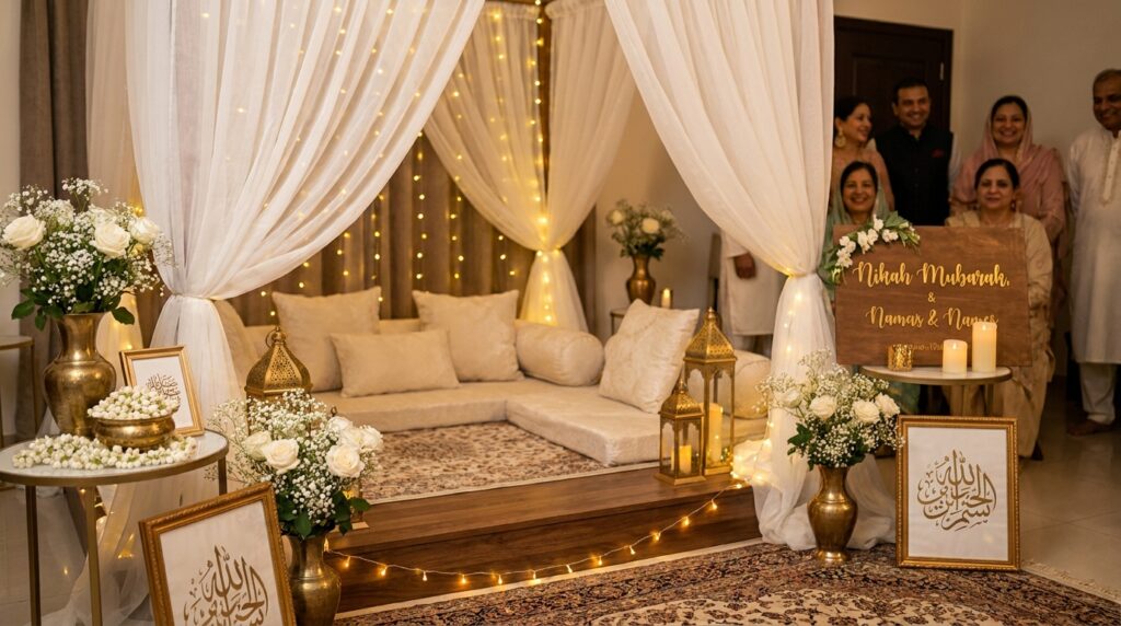 Classic Nikah Decor