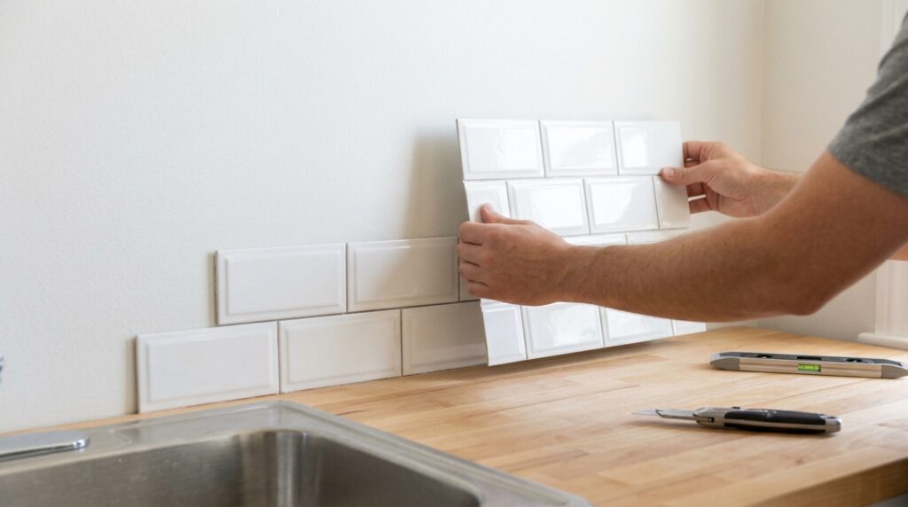 Peel N Stick Backsplash