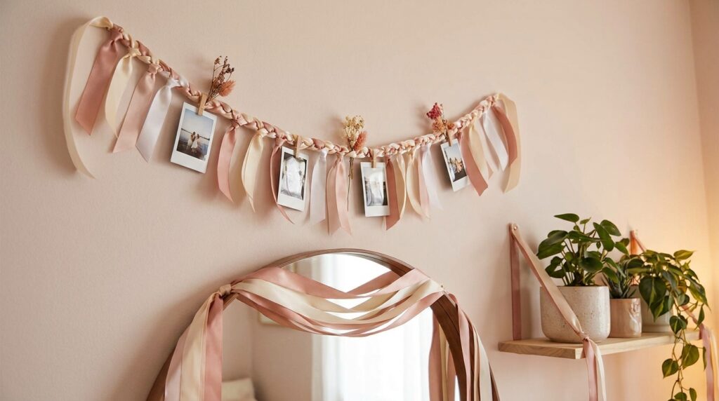 Ribbon Wall Display