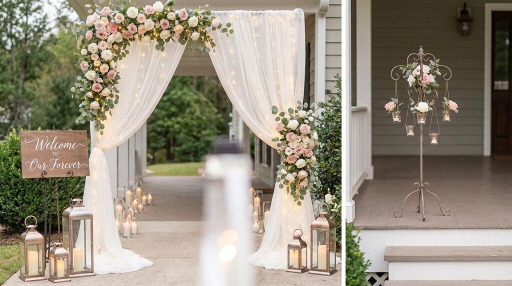 Elegant Wedding Entrance