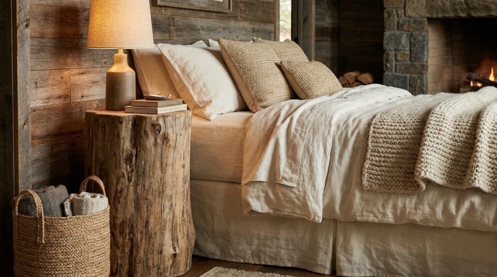 Tree Trunk Decor