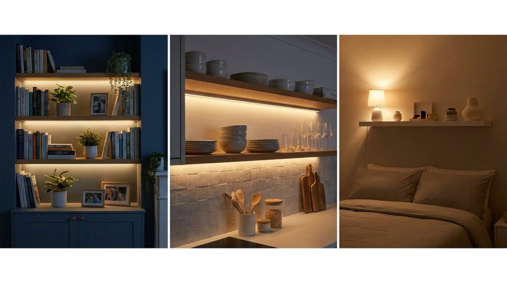 Shelf Glow Setup