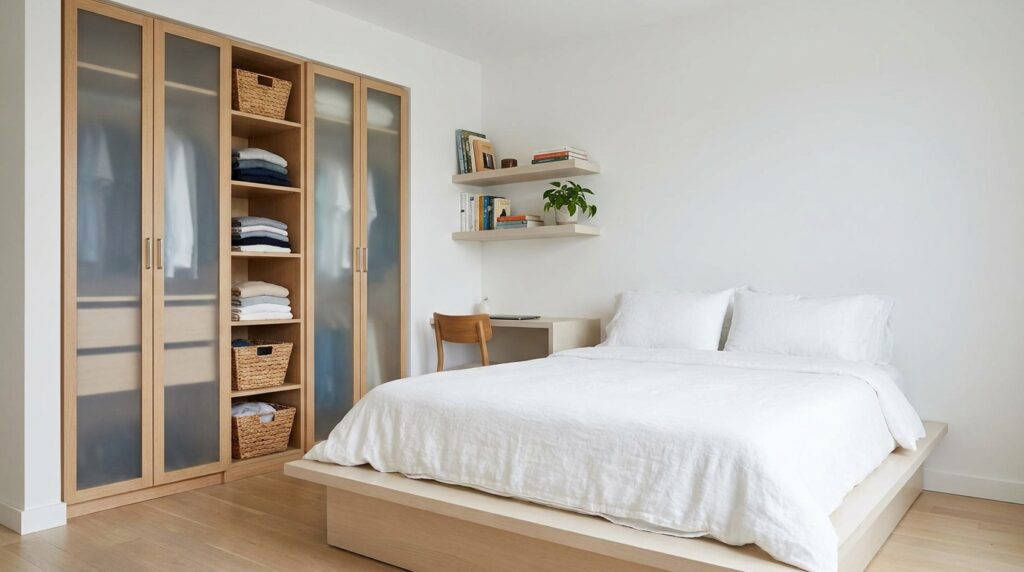 No dresser bedroom