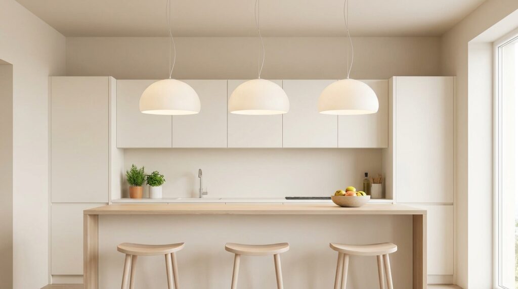 Minimal White Lighting