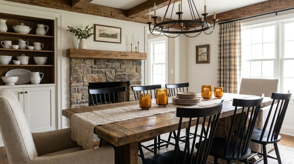 Rustic Dining Space
