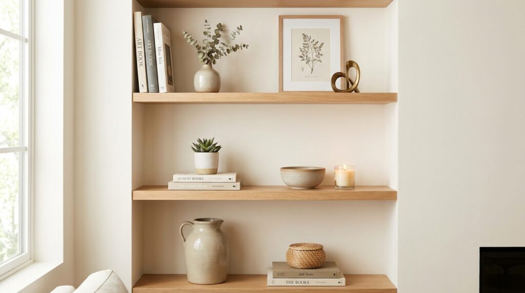 Styled Shelves