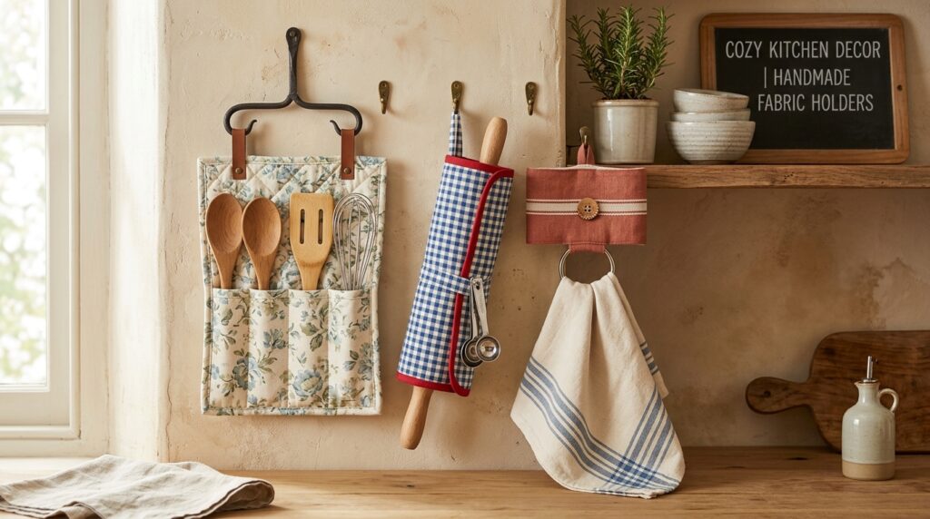Decorative Fabric Holders