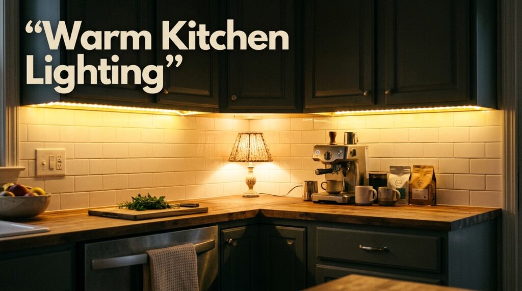 Warm Kitchen Lighting