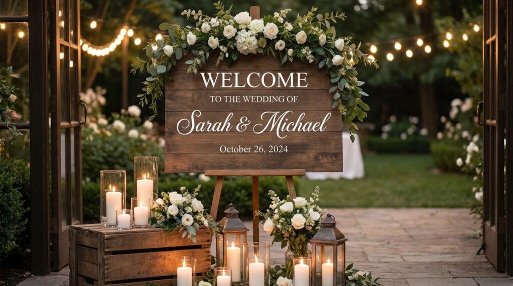 Personalized Wedding Signs