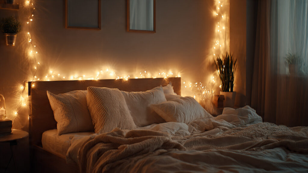 Warm Lighting Setup