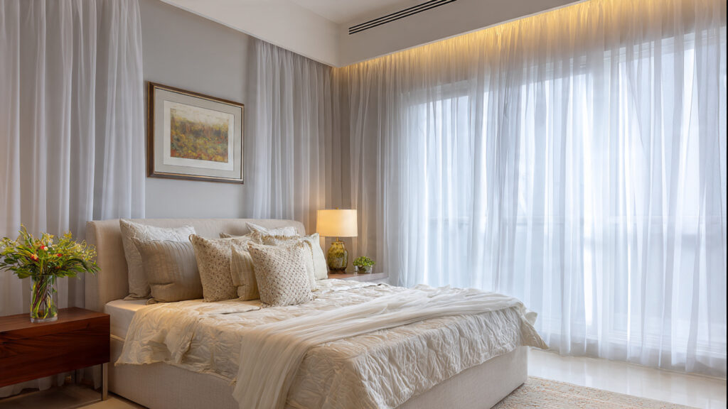 Soft Curtain Styling