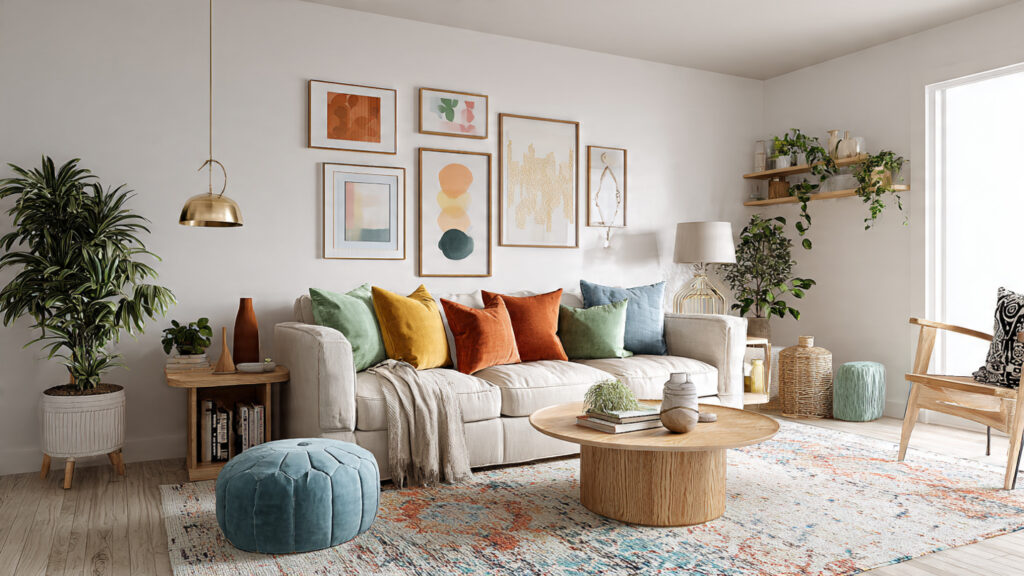 Color Pop Living Room