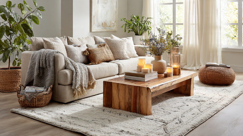 Soft Layered Rug