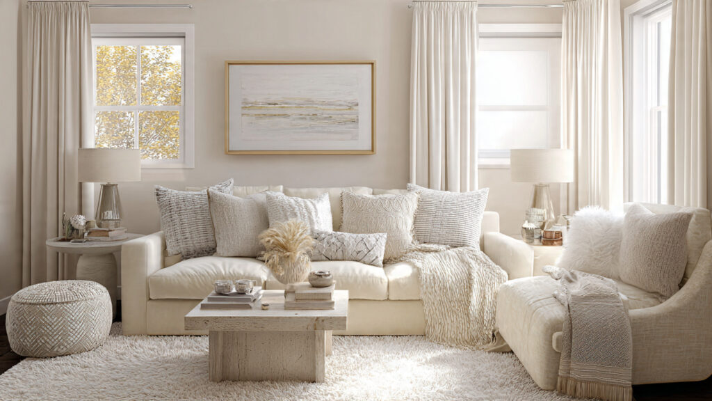 Neutral Cozy Setup