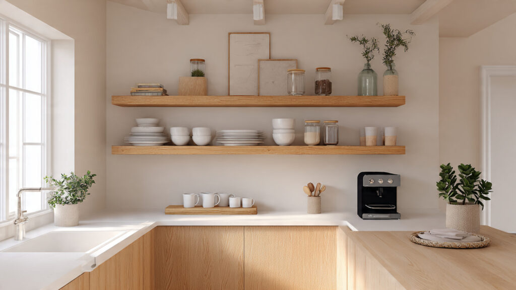 Open Shelf Styling