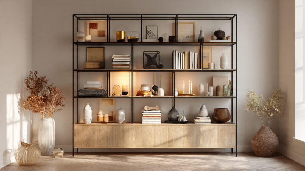 Decorative Showcase Shelf