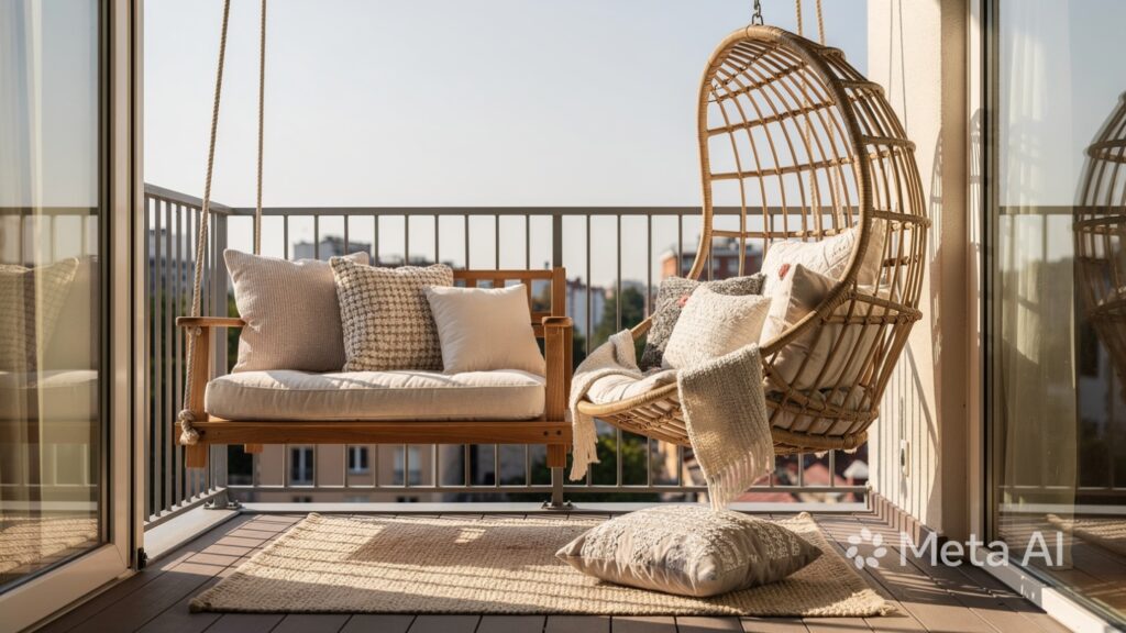 Balcony Swing Setup